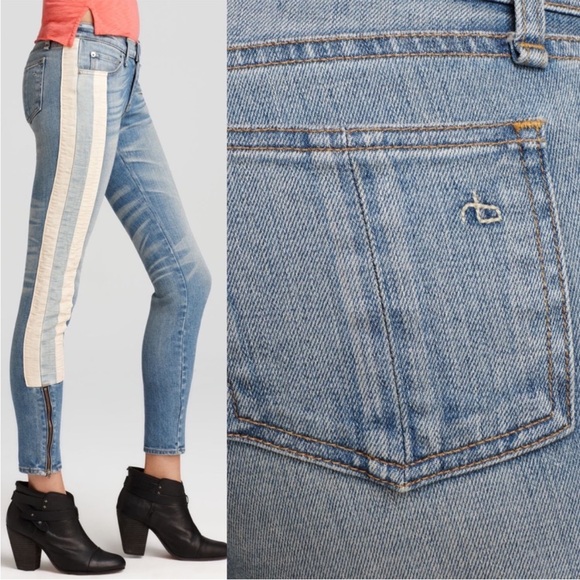 Rag & Bone women’s The Skinny Racer Relay jeans size 27 - Picture 11 of 17